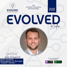 ERP102 - MSP Growth Strategies to Escape "Death Valley" — Evolved Radio podcast cover art