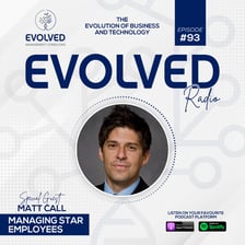 ERP093 - Managing Superstar Employees — Evolved Radio podcast cover art
