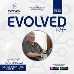 AI, Accounting, and MSPs - ERP143 — Evolved Radio podcast cover art