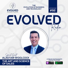 ERP092 - The art and science of sales — Evolved Radio podcast cover art