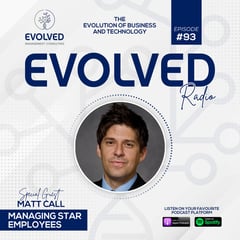 ERP093 - Managing Superstar Employees — Evolved Radio podcast cover art