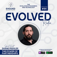 ERP094 - The Power of Partnerships — Evolved Radio podcast cover art